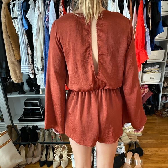 Super cute Red Romper from Mod. Size small! - Picture 2 of 3
